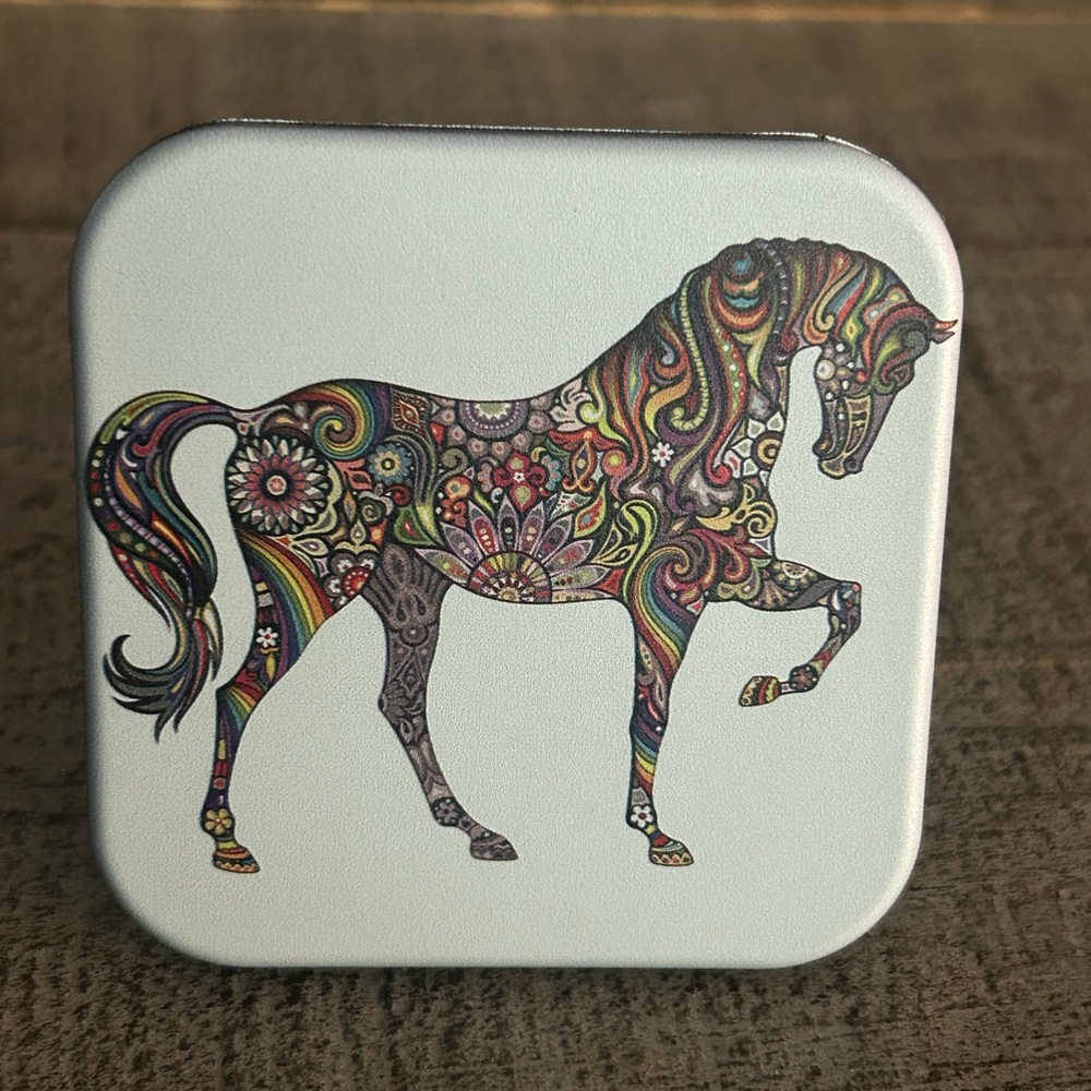 Colorful Horse Ball Hitch Cap